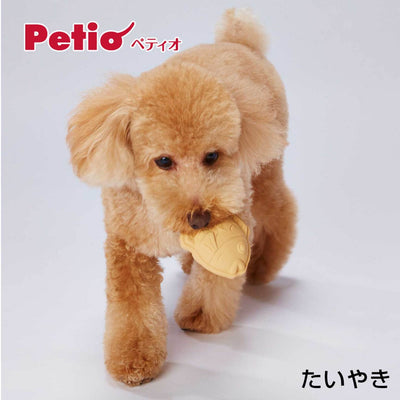 Petio Inuya Japanese Confectionery Latex Taiyaki Squeaky Dog Toy