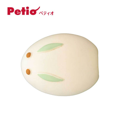 Petio Inuya Japanese Confectionery Latex Rabbit Manju Squeaky Dog Toy
