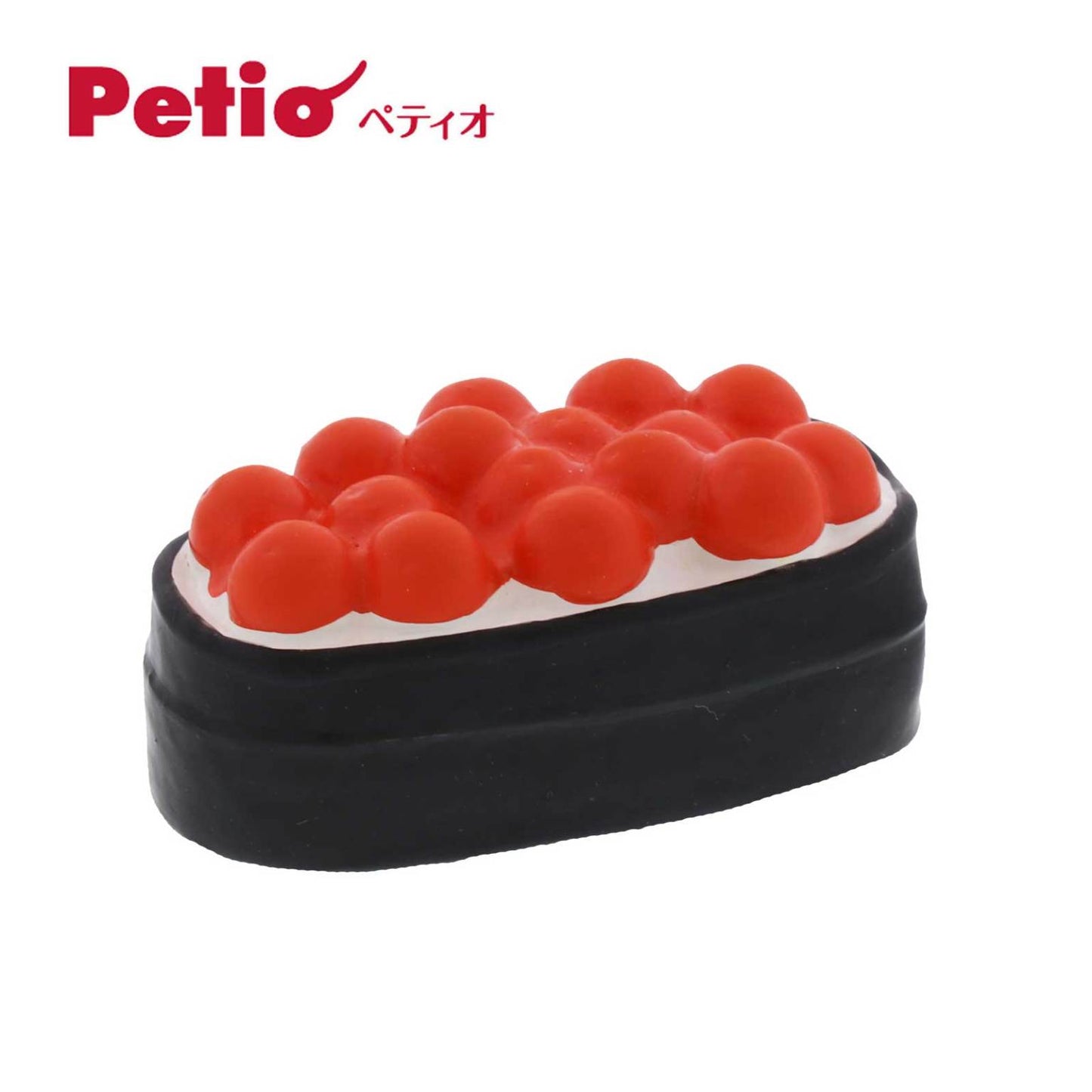 Petio Sushi Series Latex Squeaky Dog Toy Salmon Caviar