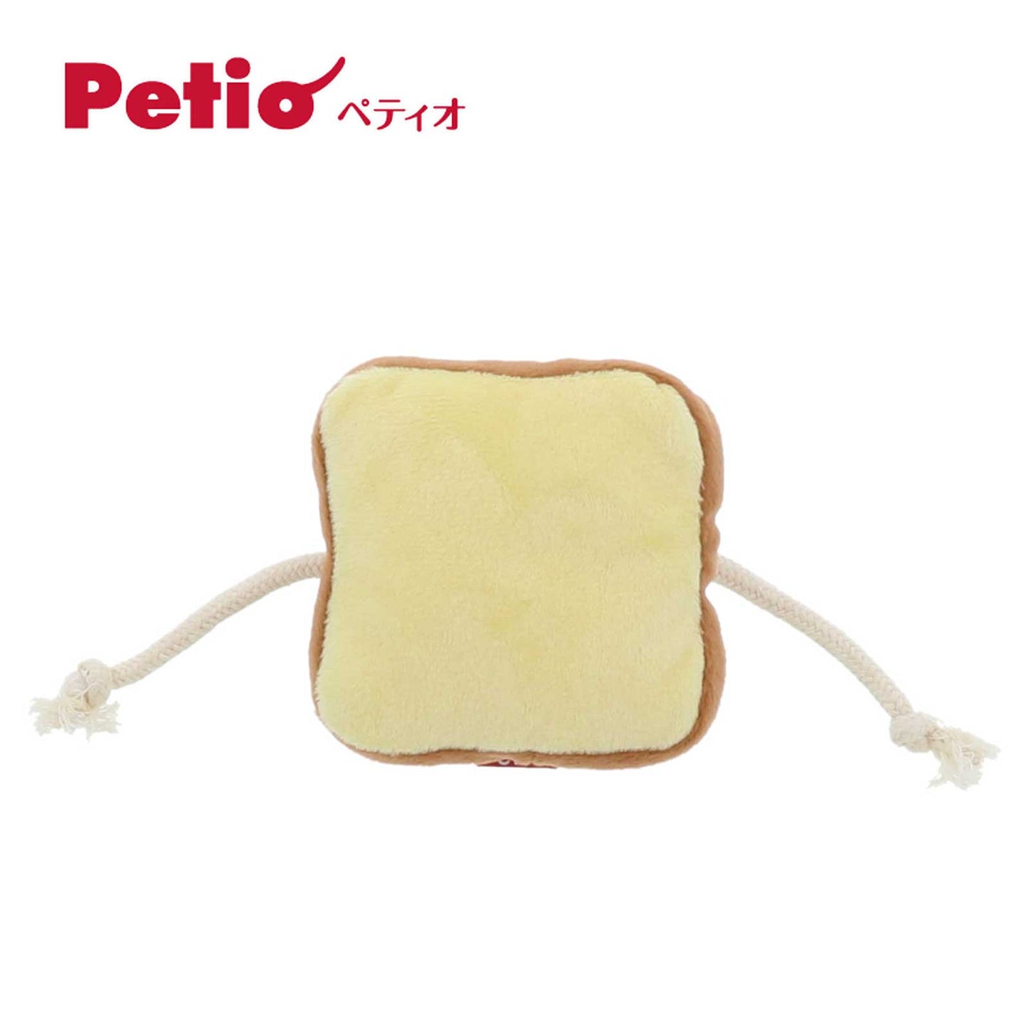 Petio Bakery Series Mochi Bread Plush Squeaky Dog Toy