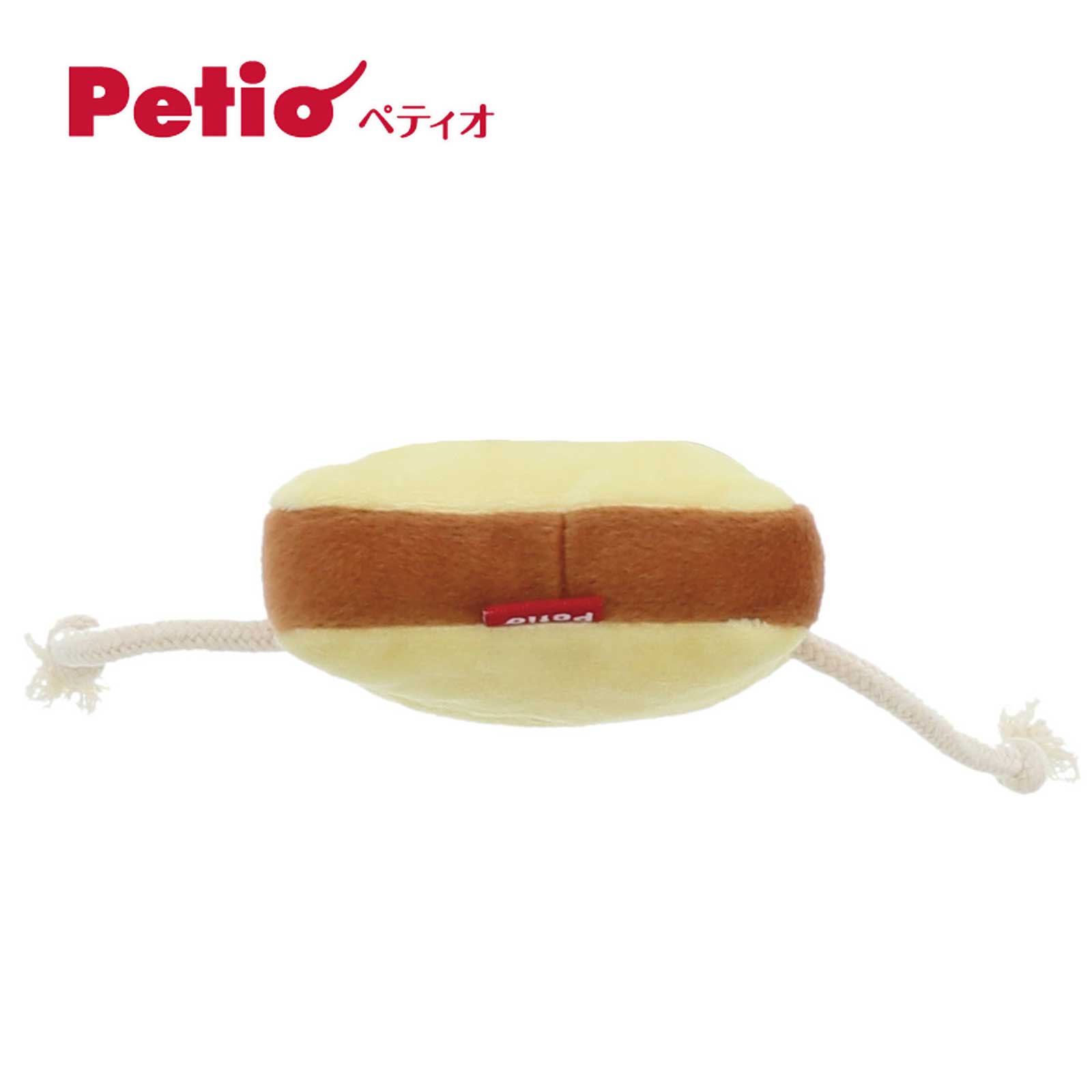 Petio Bakery Series Mochi Bread Plush Squeaky Dog Toy ChokyoPetStore