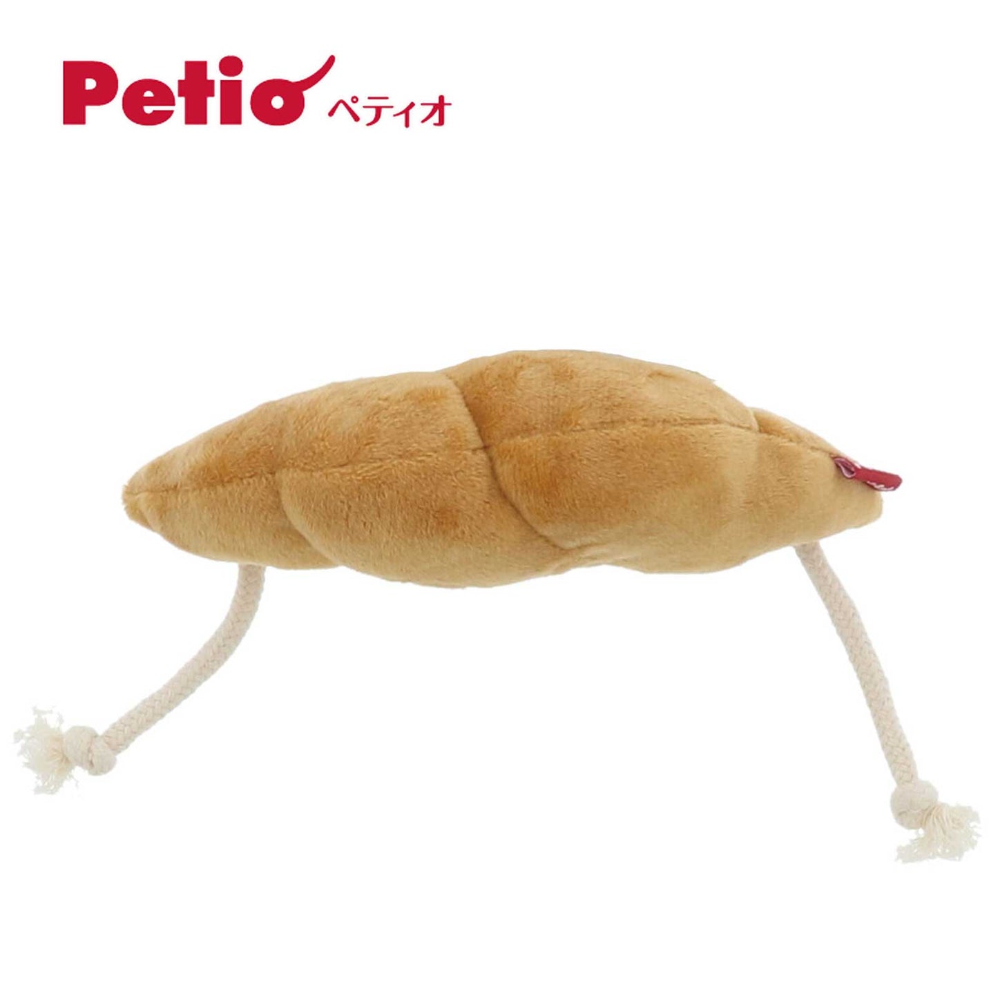 Petio Bakery Series Croissant Plush Squeaky Dog Toy