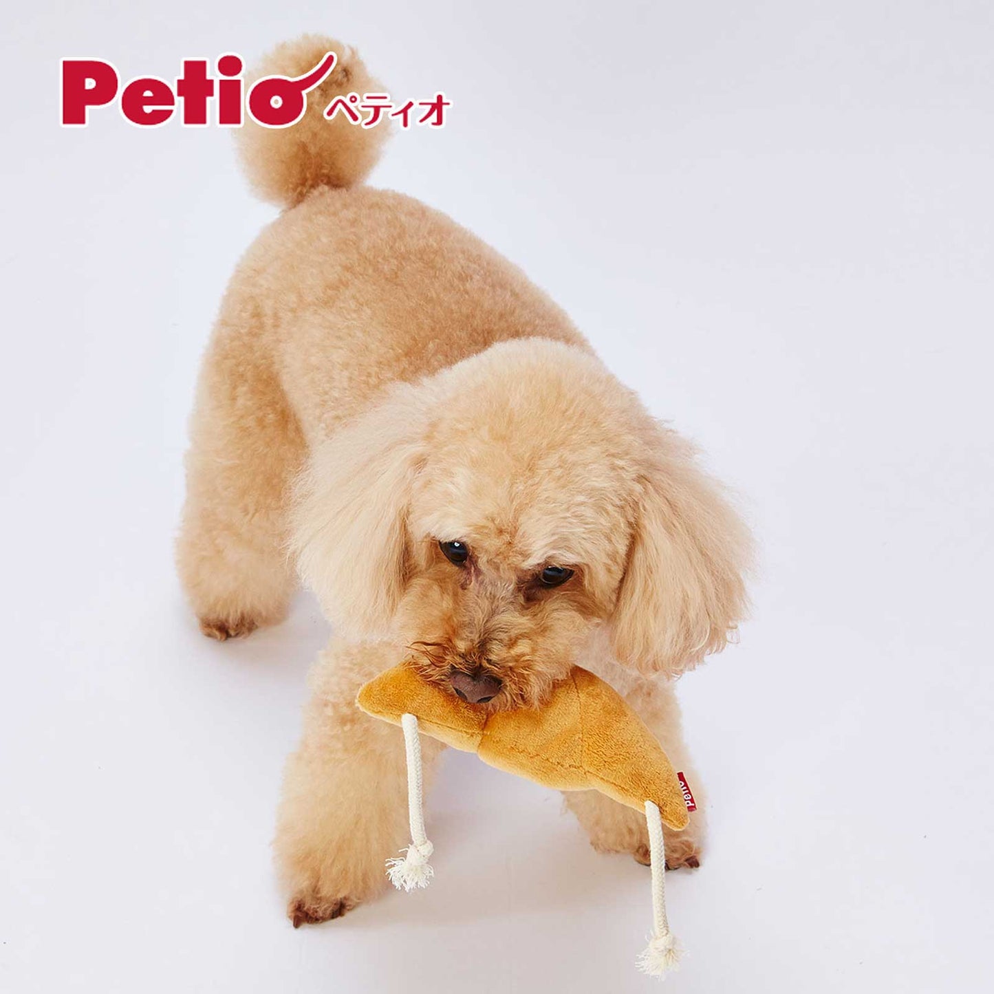 Petio Bakery Series Croissant Plush Squeaky Dog Toy