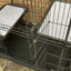 4 Level Storey Boltless Alloy Metal Cat Cage Hamster Enclosure 114x114x58cm