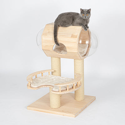 HONEYPOT CAT Solid Wood Cat Tree - 200186 (92cm)