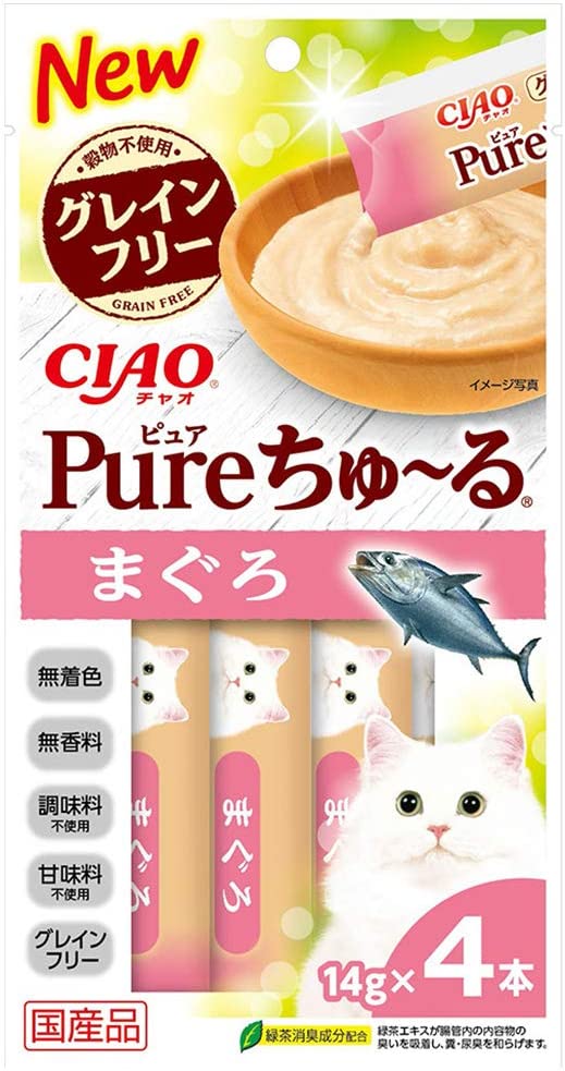 Ciao Pure Churu Tuna Recipe (4pcs/pk)