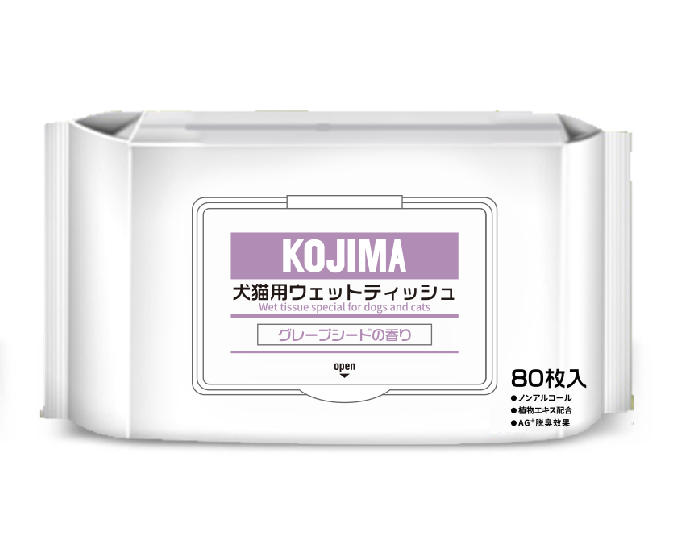 KOJIMA Wet Tissue Special For Dogs And Cats
