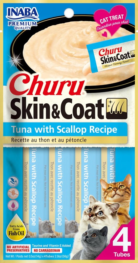 Churu Skin & Coat Tuna with Scallop Recipe