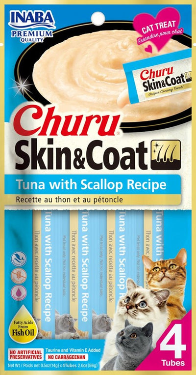 Churu Skin & Coat Tuna with Scallop Recipe