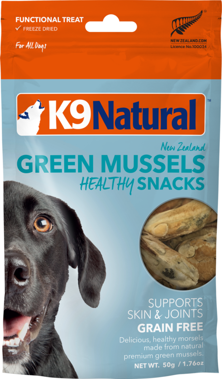 K9 Natural Green Mussels Healthy Snacks 50g Bundi Pet Supplies