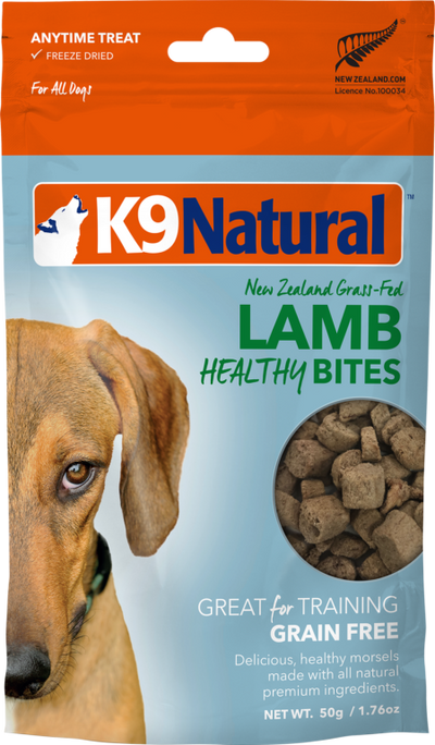 K9 Natural Lamb Healthy Bites 50g Bundi Pet Supplies