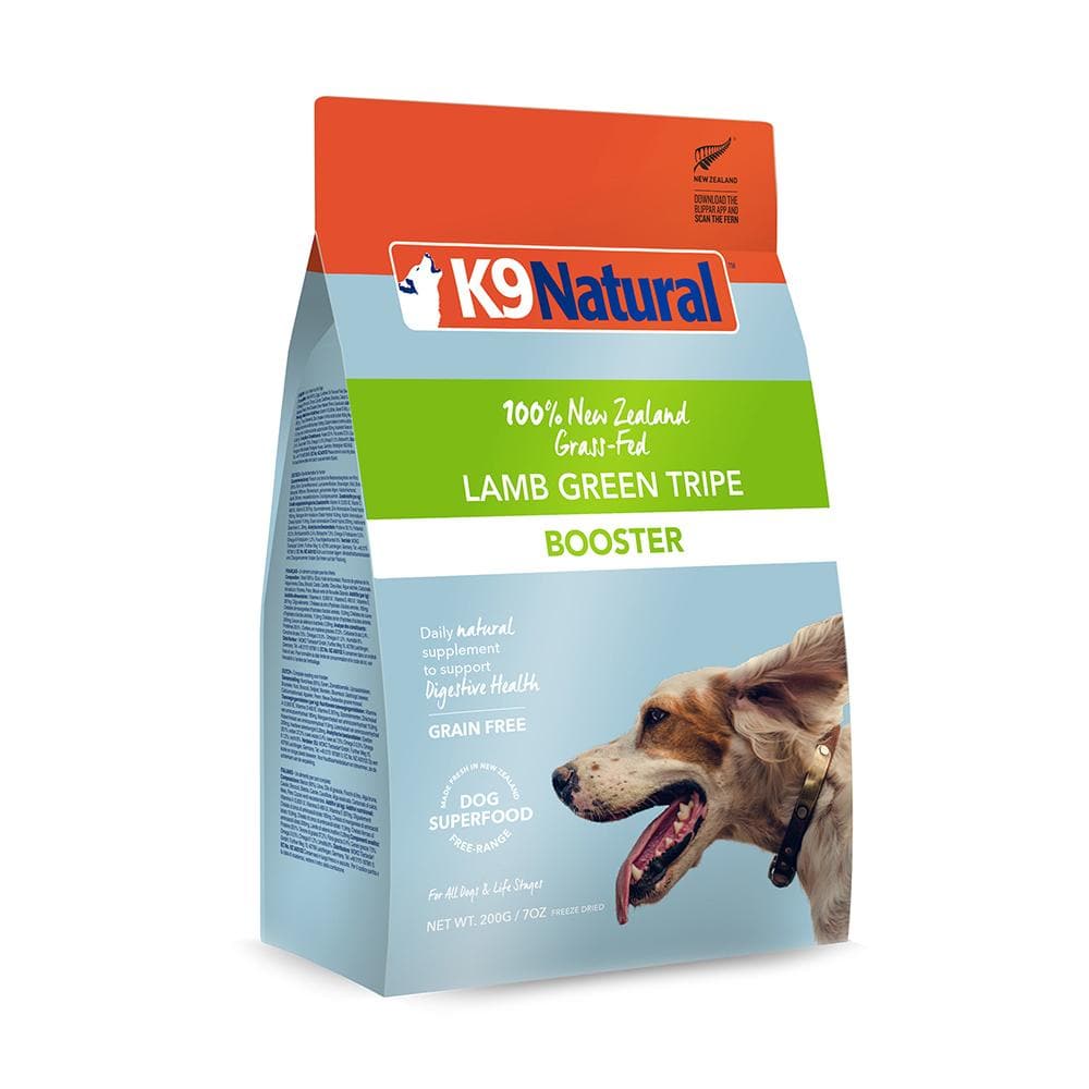 K9 NATURAL Lamb Green Tripe Booster Dog Food Topper - Bundi Pet Supplies