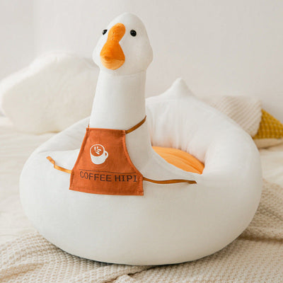 Crazy Cat Zoo Series Coffee Goose Pet Bed