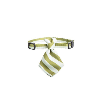 PIDAN Pet Necktie-Cat-Green Stripe