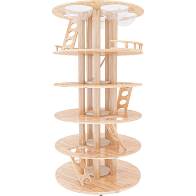 HONEYPOT CAT Solid Wood Cat Tree Visualizer - V220520.Arrive within 3 weeks