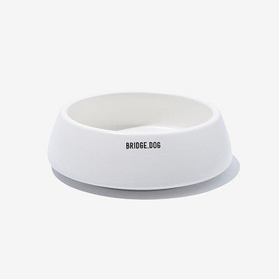 BRIDGE.DOG Ladder White Pet Bowl (Matte) - Chokyo Pet
