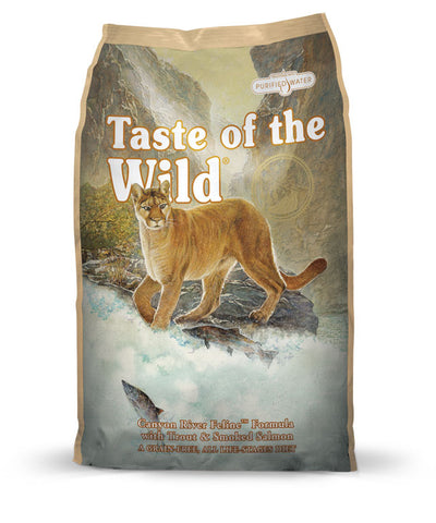TASTE OF THE WILD Canyon River Feline® Formula with Trout & Smoked Salmon