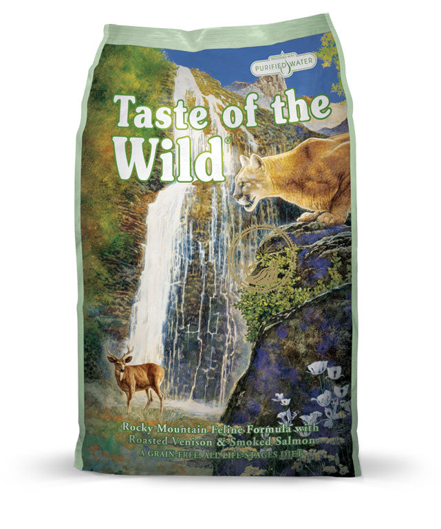 TASTE OF THE WILD Rocky Mountain Feline® Formula with Roasted Venison & Smoked Salmon